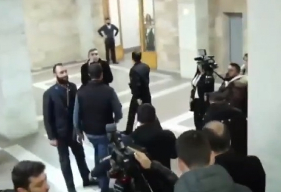 Ermənistanda aksiya iştirakçıları universitet binasını zəbt ediblər