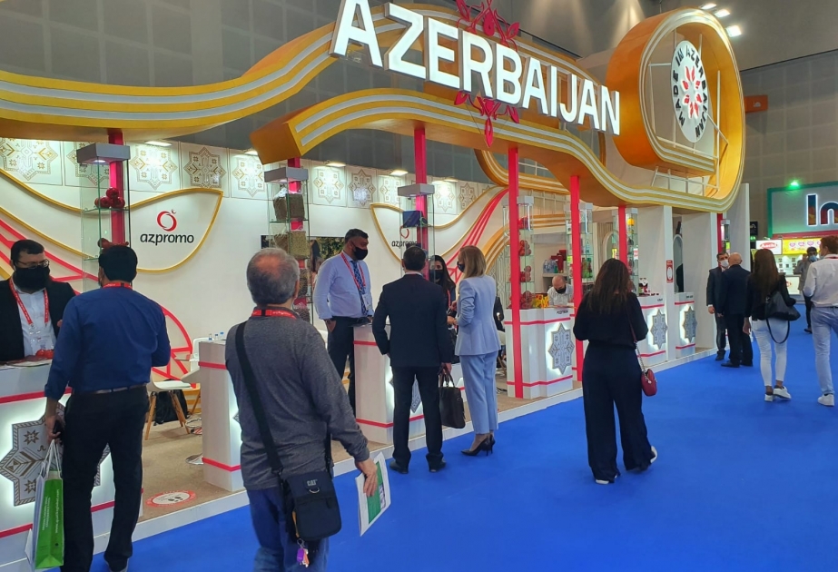 Beynəlxalq sərgidə Azərbaycan məhsullarına böyük maraq göstərilir