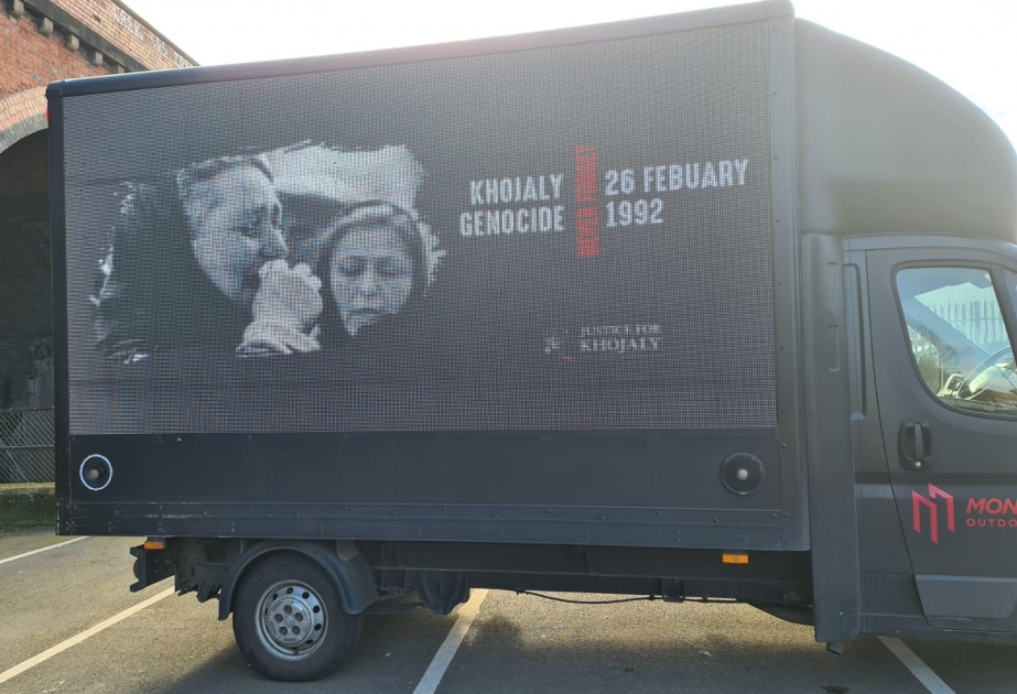 Londonda Xocalı həqiqətlərini əks etdirən məlumatlandırma aksiyasına başlanılıb