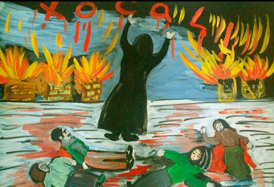 Onlayn rəsm müsabiqəsi: Xocalı soyqırımını unutma!