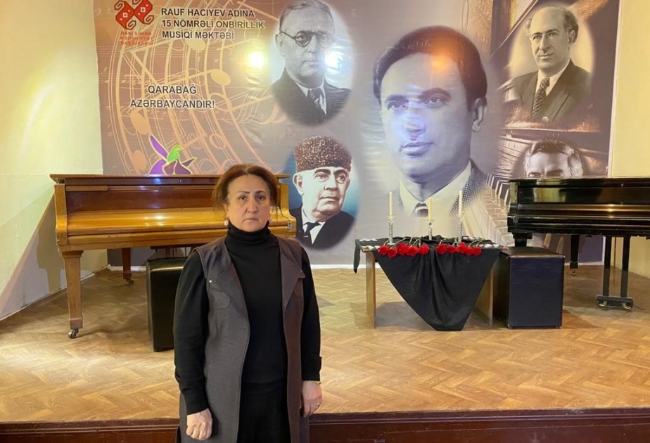 Rauf Hacıyev adına 15 nömrəli musiqi məktəbində “Xocalı: XX əsrin faciəsi” mövzusunda tədbir