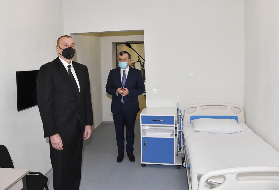 President Ilham Aliyev attended opening of Shaghan Rehabilitation Pension VIDEO