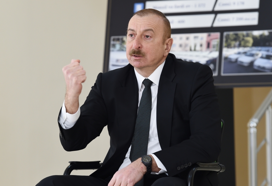 Prezident: Bu, tarixi hadisədir, Azərbaycan tarixində buna oxşar parlaq qələbə olmayıb