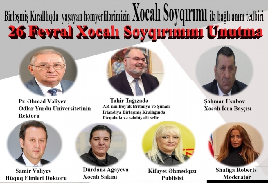 “Xocalı soyqırımını unutma!” mövzusunda videokonfrans təşkil edilib
