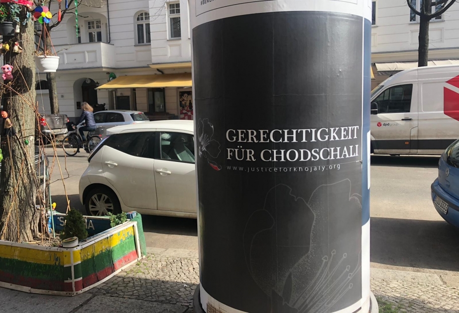 Кампания "Справедливость к Ходжалы!" проводит в Берлине информационную акцию ВИДЕО