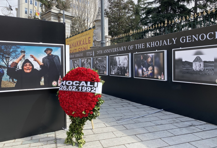Istanbul : une exposition de photos consacrée au 29e anniversaire du génocide de Khodjaly
