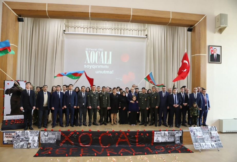 Xocalı soyqırımı bəşəriyyətə qarşı cinayətdir