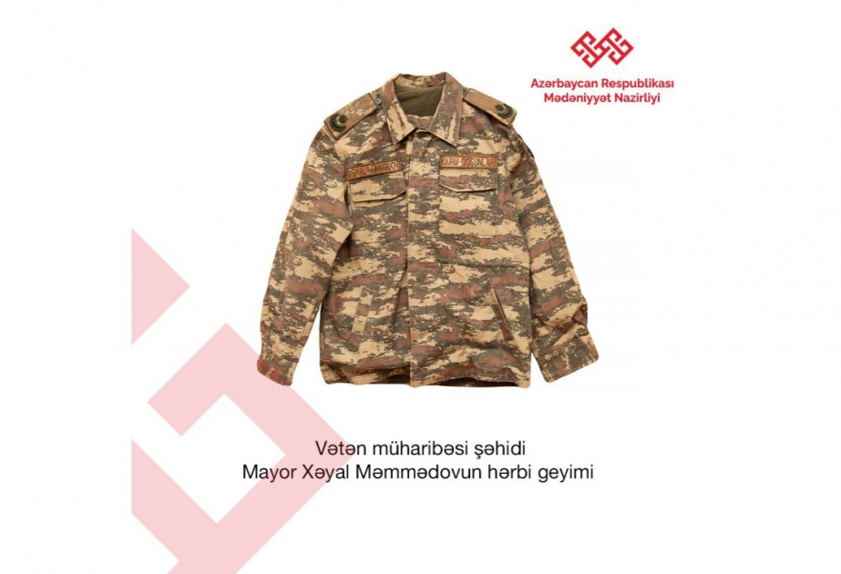 Vətən müharibəsi memorial kompleksi və Zəfər muzeyi fondunun ilk eksponatları təqdim olunub