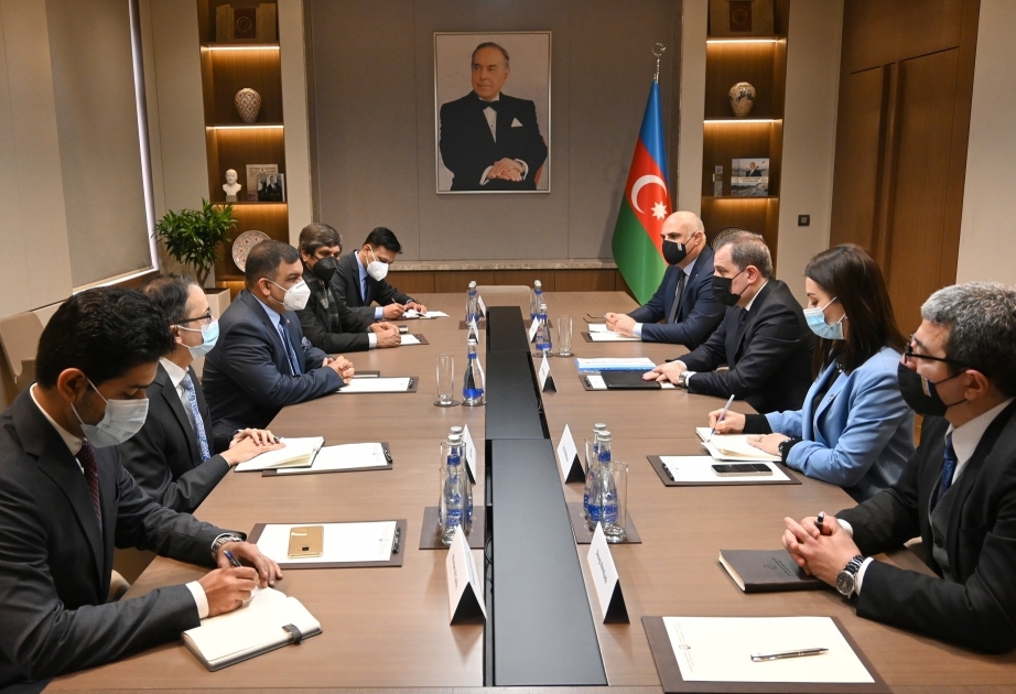 وزير الخارجية يلتقي بوفد برئاسة المدير العام الباكستاني لمنظمة الأعمال الحدودية