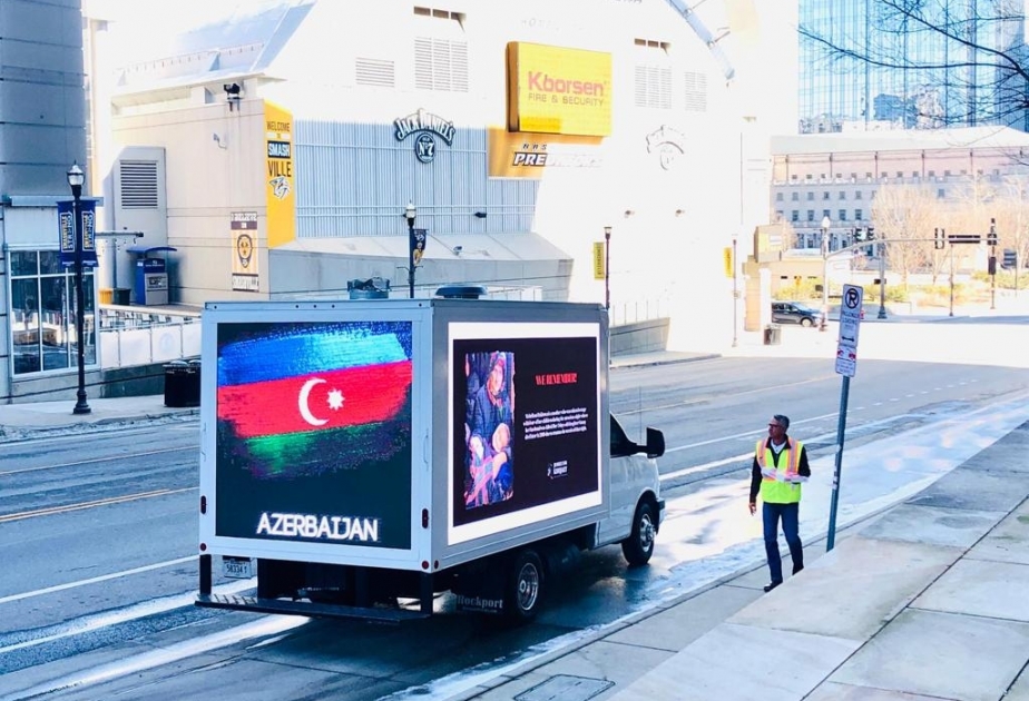 ABŞ-ın 5 ştatında "Xocalıya ədalət!" tələbi ilə məlumatlandırma aksiyası təşkil edilib