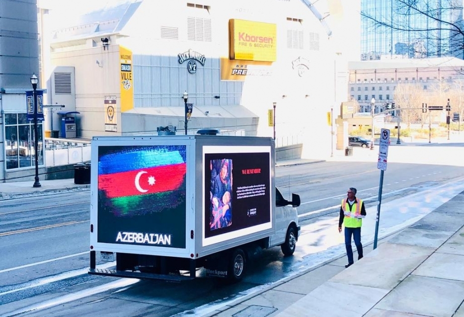 La campagne de sensibilisation « Justice pour Khodjaly ! » dans les cinq Etats américains