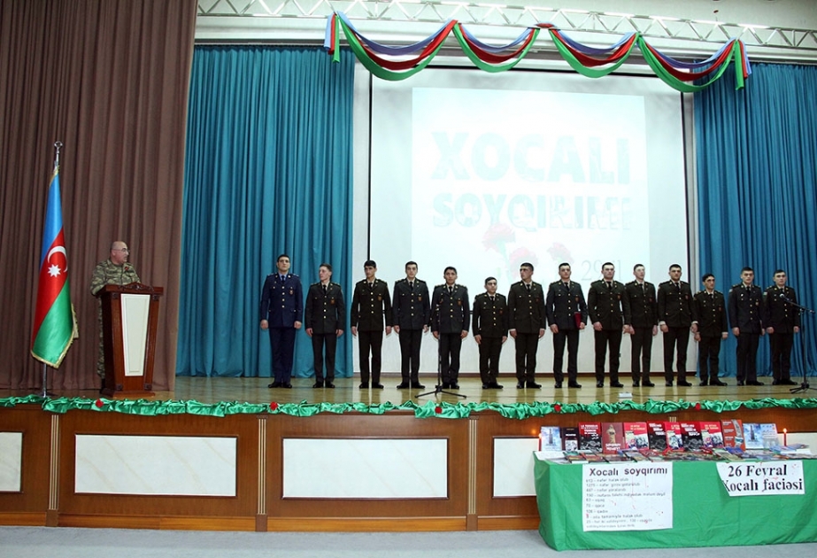 Xocalı soyqırımının 29-cu ildönümü ilə əlaqədar Azərbaycan Ordusunda silsilə tədbirlər keçirilib VİDEO