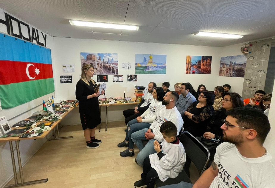 İsveçdəki Azərbaycan diasporu Xocalı qurbanlarının xatirəsini anıb VİDEO