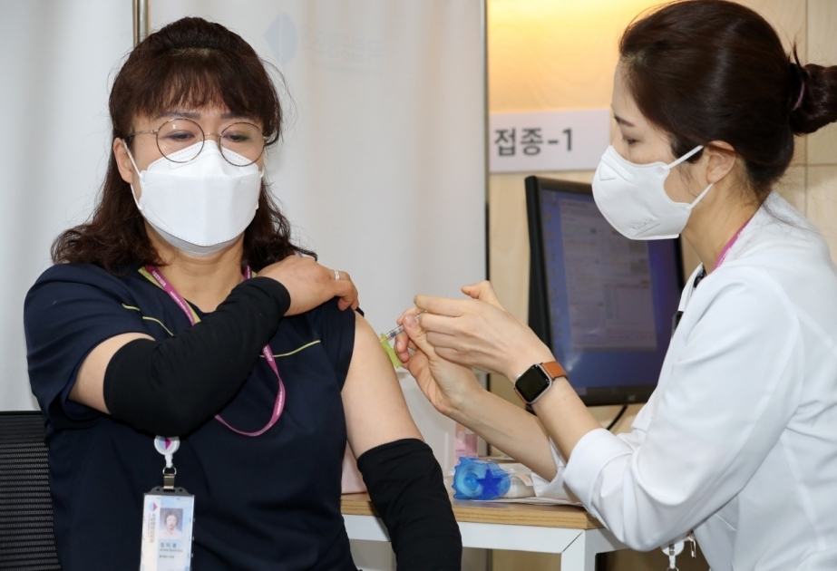 Südkorea:Covid-19- Impfkampagne begonnen
