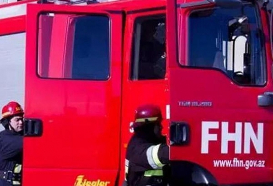 Neftçalada inzibati binada yanğın baş verib
