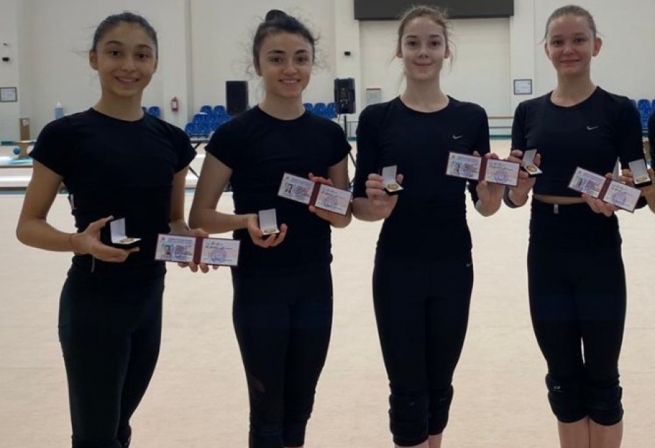 Азербайджанские гимнасты удостоены звания «Мастер спорта»