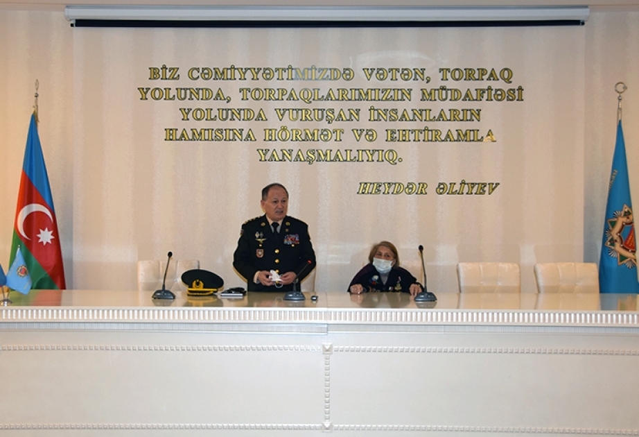Respublika Veteranlar Təşkilatında Vətən müharibəsi iştirakçılarının bir qrupu ilə görüş keçirilib