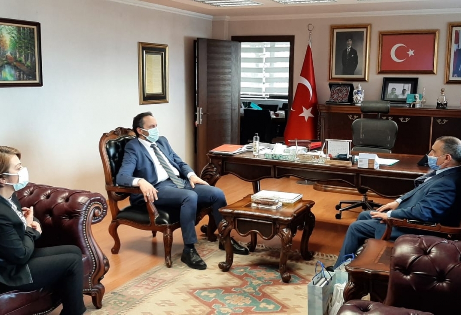 Azərbaycan Milli Kitabxanasının direktoru Türkiyə Milli Kitabxanasında görüş keçirib