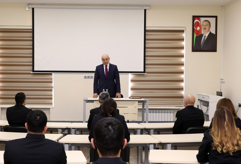 Gömrük Akademiyasında onlayn təlimlərin qiymətləndirmə mərhələsi keçirilib