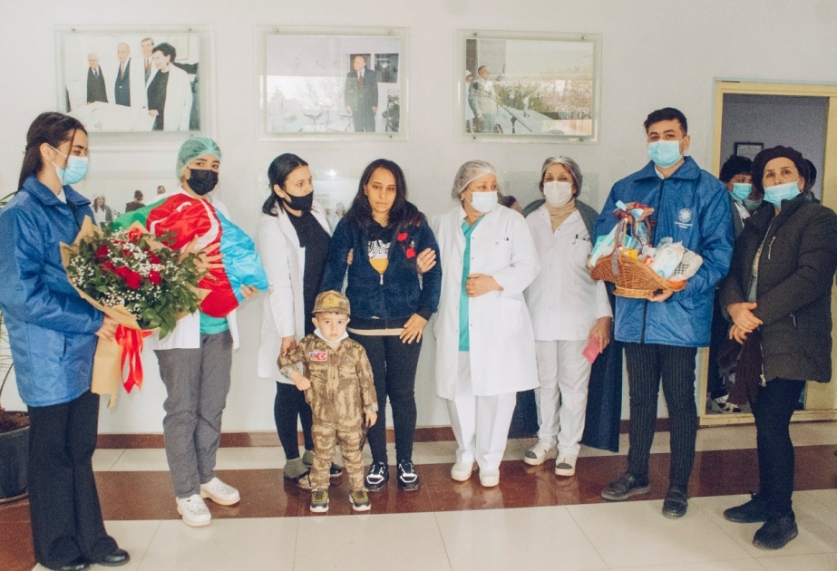 “YAŞAT” Fondunun Vətən müharibəsindən sonra dünyaya gələn şəhid övladları üçün layihəsi davam edir