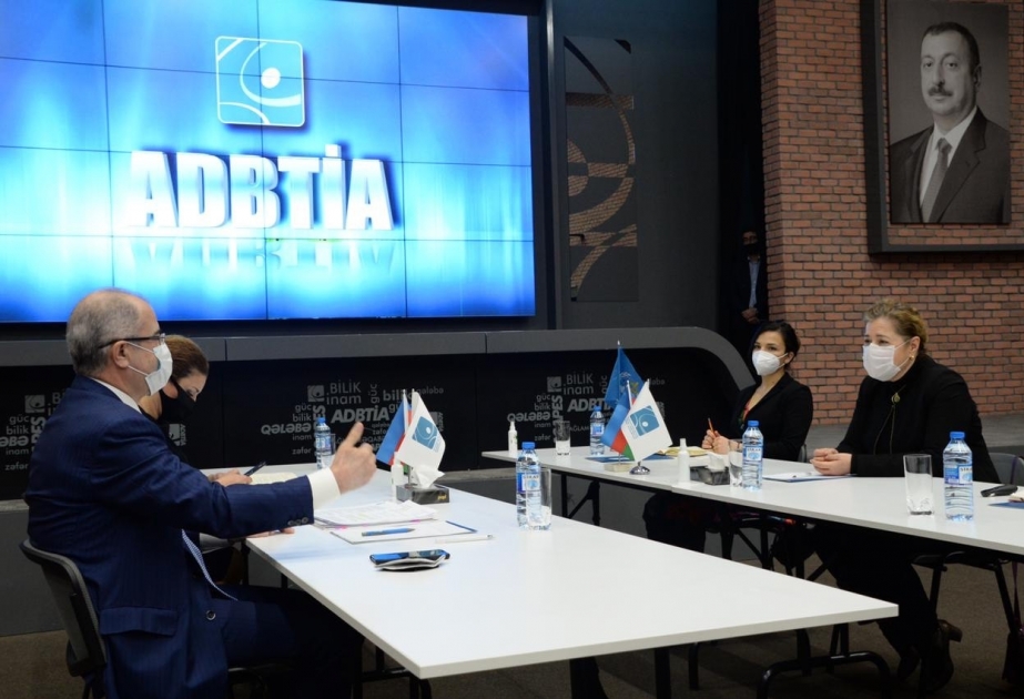 Ümumdünya Səhiyyə Təşkilatının Azərbaycandakı nümayəndəsi ilə İdman Akademiyasında görüş olub