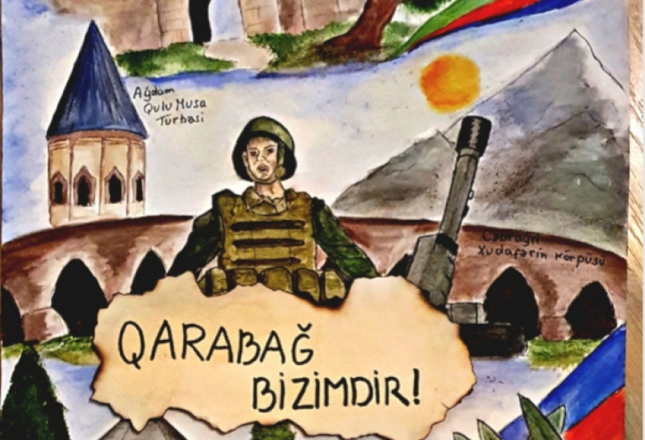 “Vətən müharibəsi BDU tələbələrinin gözü ilə” rəsm müsabiqəsinin qalibləri müəyyənləşib