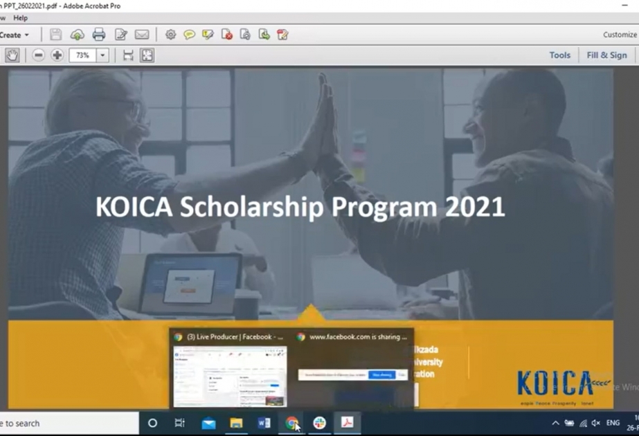 KOICA cari il üzrə təqaüd proqramlarını təqdim edib