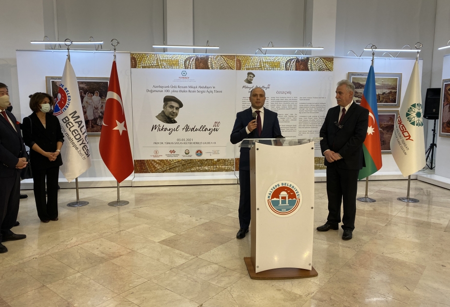 Nazir Anar Kərimovun iştirakı ilə İstanbulda Azərbaycan mədəniyyətinə həsr olunan sərgi açılıb
