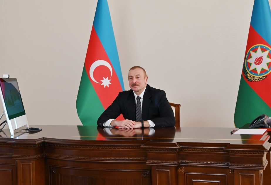Präsident Ilham Aliyev empfängt pakistanische Militär-Delegation im Videoformat VIDEO