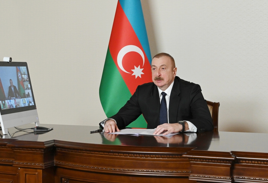 الرئيس: أصبحت أذربيجان أحد مراكز النقل واللوجستيات الرئيسية والآمنة في أوراسيا