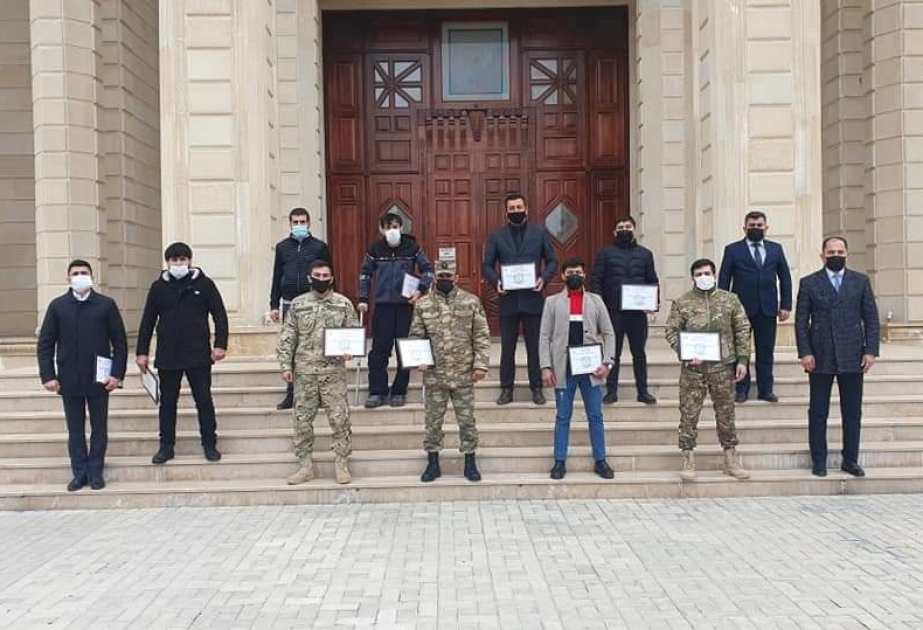 Cəlilabadda Vətən müharibəsi iştirakçısı olan idmançılarla görüş keçirilib