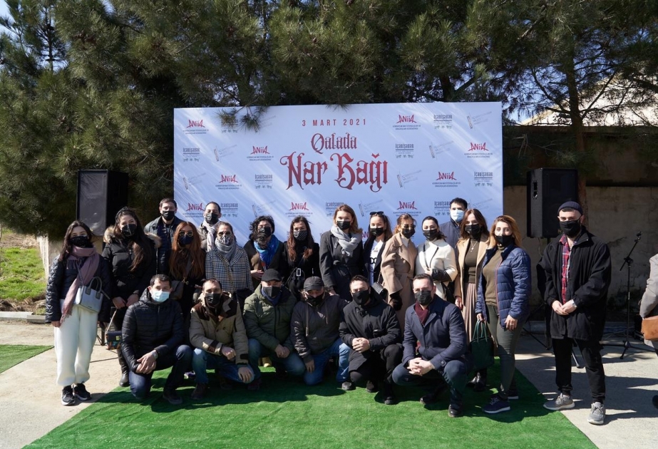 “Qala” Dövlət Tarix-Etnoqrafiya Qoruğunda “Nar bağı” adlı layihə həyata keçirilib
