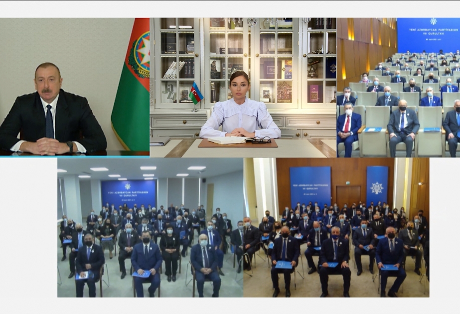 Состоялся VII съезд Партии «Ени Азербайджан» ОБНОВЛЕНО-2 ВИДЕО