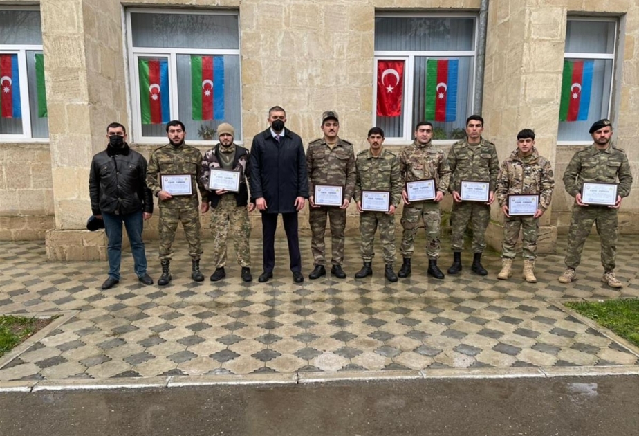 Salyan rayonunda idmançılarla görüş keçirilib