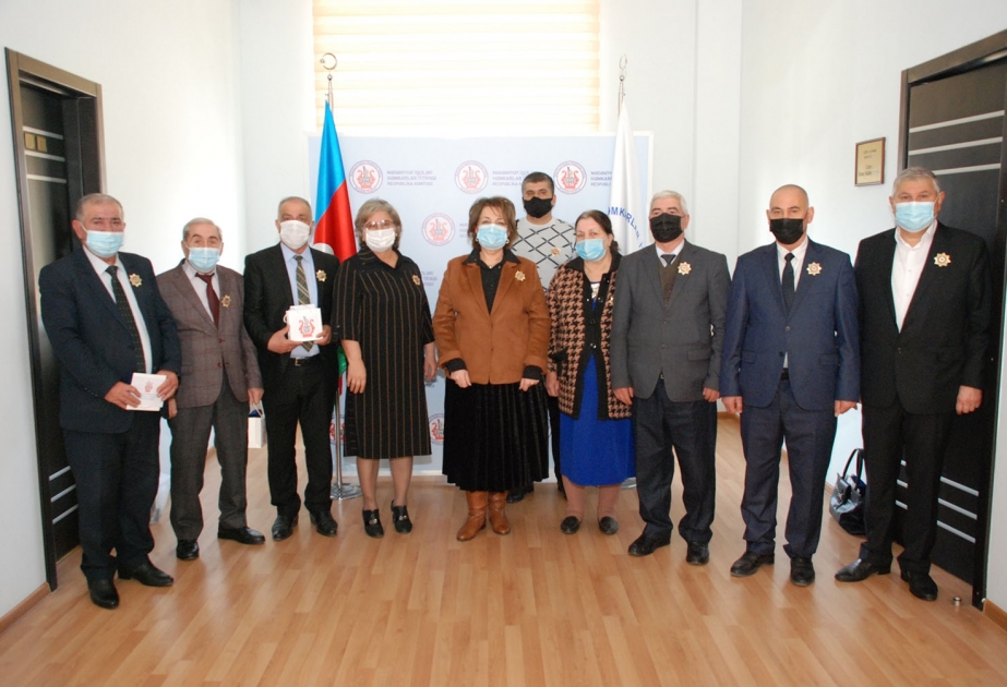 MİHİ Respublika Komitəsinin şəhər, rayon komitələrinin və ilk Həmkarlar İttifaqı Təşkilatlarının bir qrup sədri mükafatlandırılıb