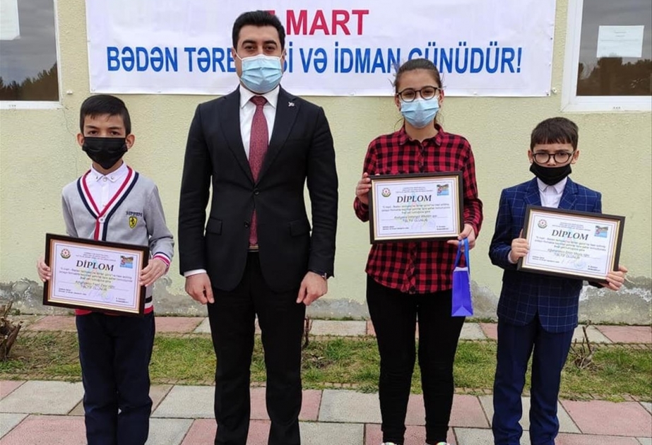 Naftalanda Bədən Tərbiyəsi və İdman Gününə həsr edilmiş şahmat turnirinin qalibləri mükafatlandırılıb