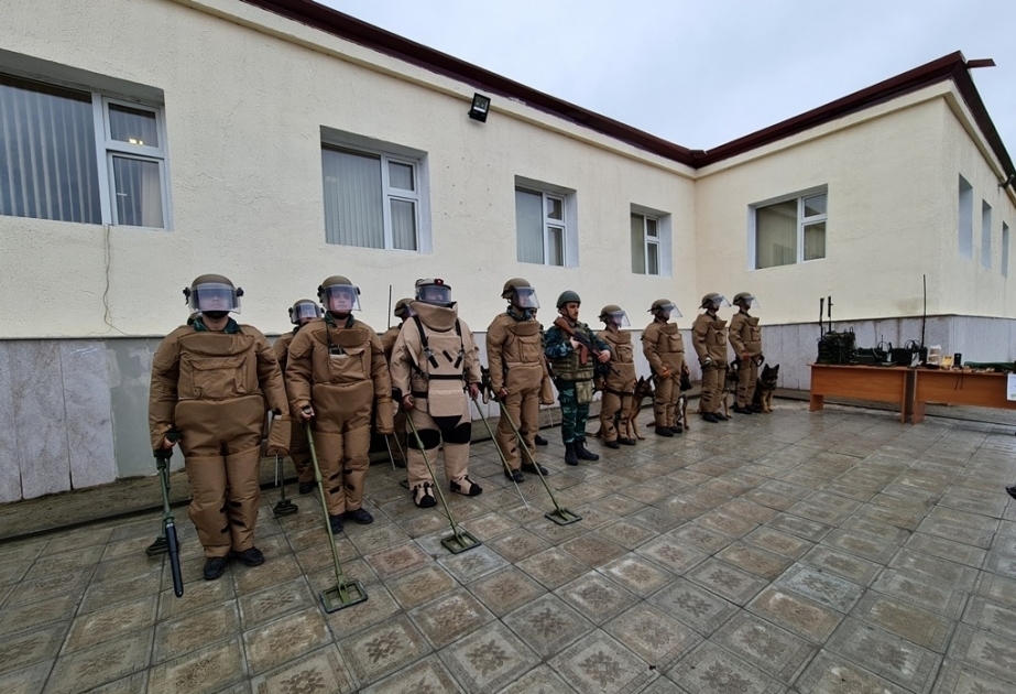 На территории Губадлинского района начали функционировать военный госпиталь и Инженерно-фортификационный центр Государственной пограничной службы