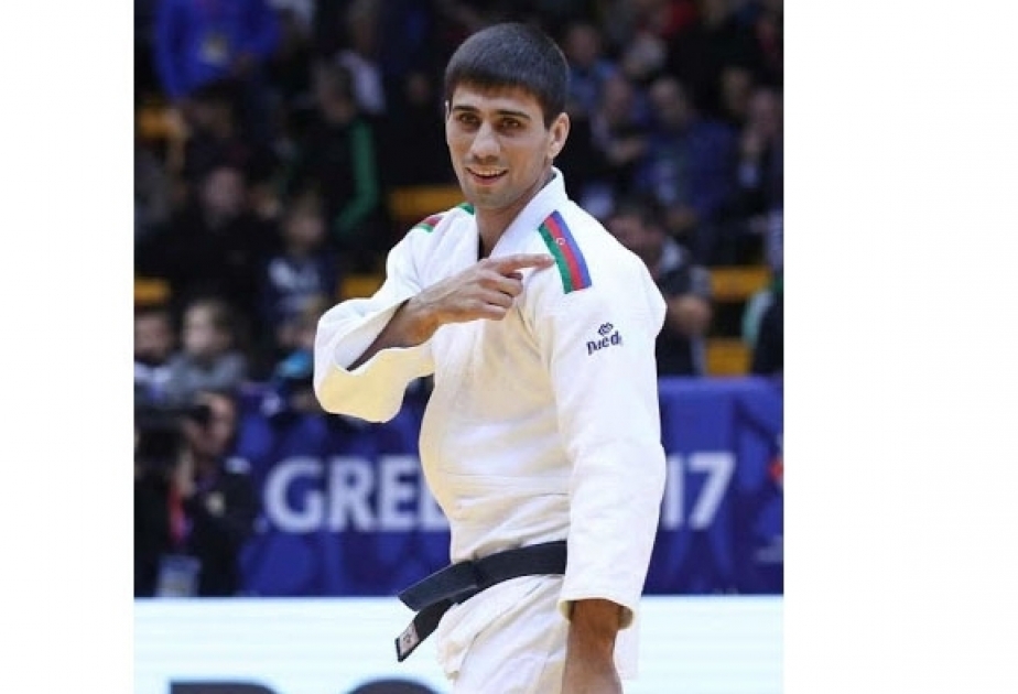 Le judoka azerbaïdjanais Rustem Oroudjov décroche le bronze au Grand Slam de Tachkent