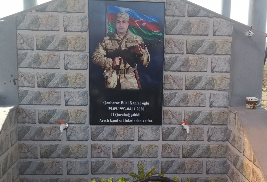 Bolnisidə Vətən müharibəsi şəhidinin adı əbədiləşdirilib