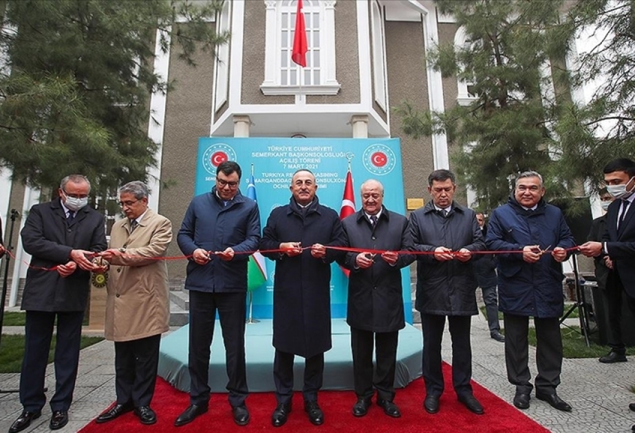 Səmərqənddə Türkiyənin baş konsulluğunun açılışı olub