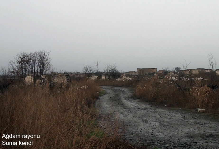 Imágenes de la aldea de Suma del distrito de Aghdam