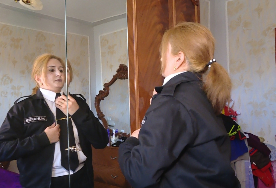 “Bu sahəni seçmişəmsə, çətinliklərinə də dözməliyəm” – mühafizəçi qadın  REPORTAJ VİDEO