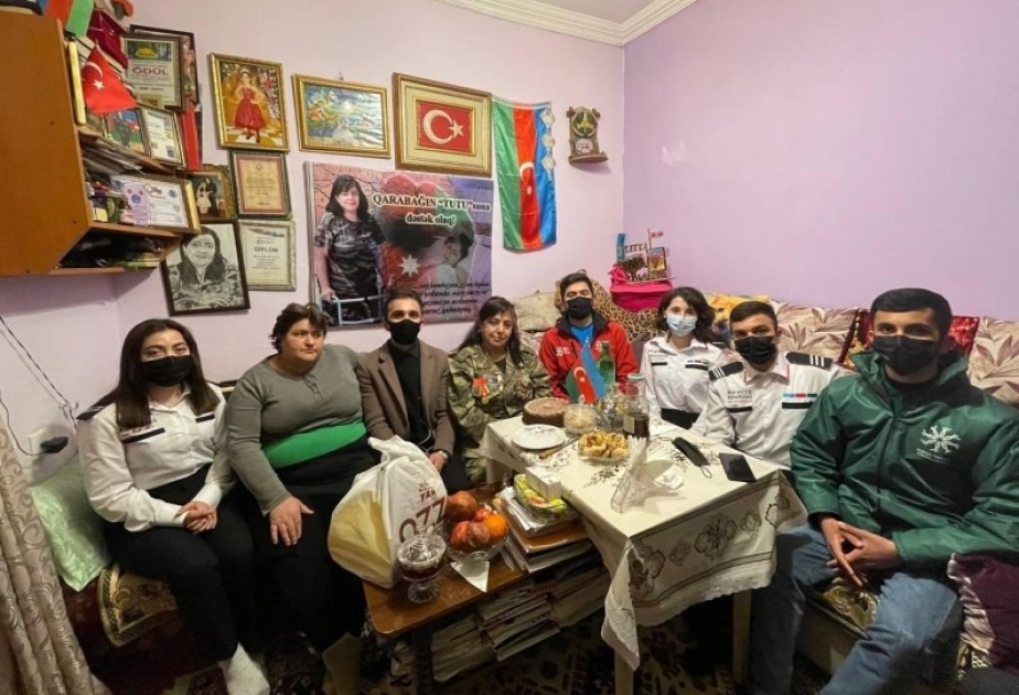 Miqrasiya könüllüləri Birinci Qarabağ müharibəsinin bir qrup veteran xanımını təbrik ediblər