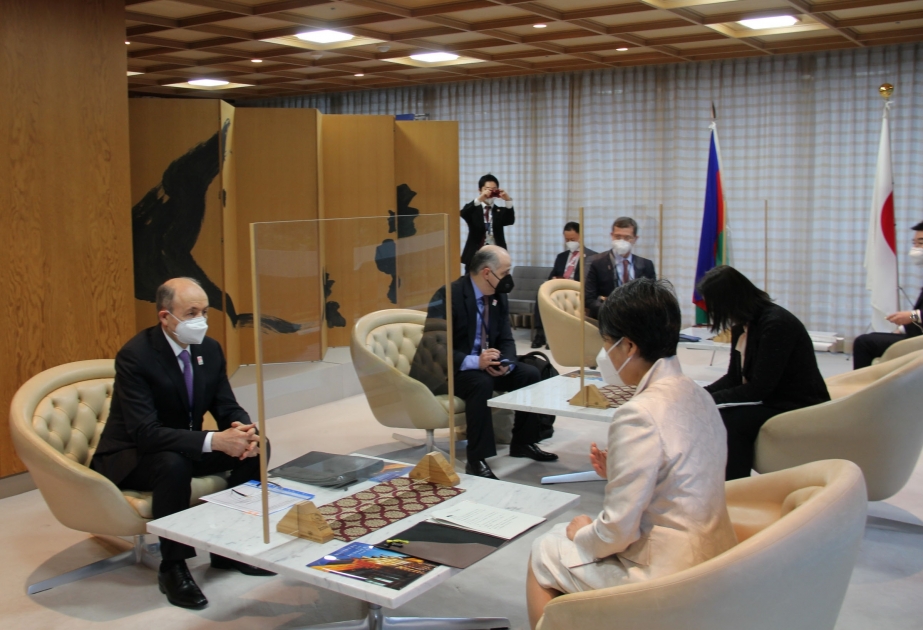 Se reunieron los ministros de Justicia de Azerbaiyán y Japón