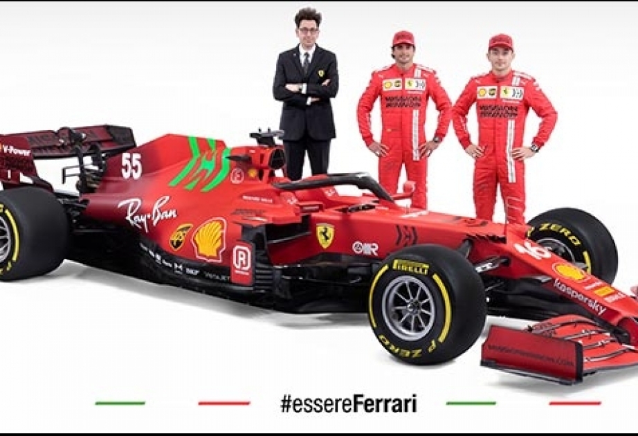"Ferrari" yeni mövsüm üçün bolidini təqdim edib