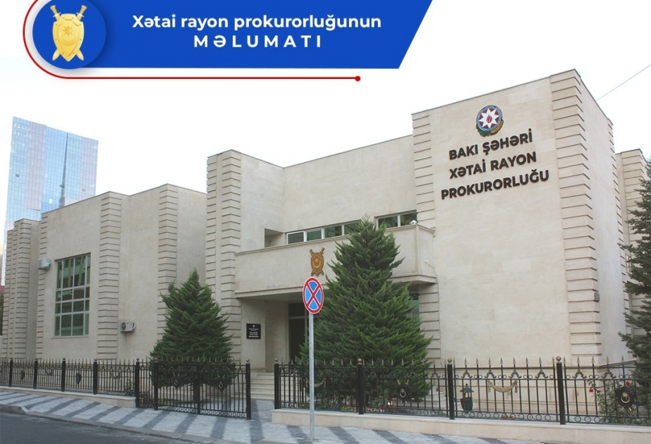 Xətai rayonunda anasını bıçaqlayaraq öldürməkdə təqsirləndirilən şəxslə bağlı cinayət işi başlanıb