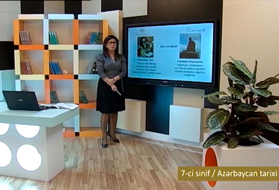 İndiyədək 7 mindən çox teledərs yayımlanıb