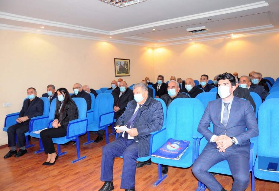 Bərdə rayon Ağsaqqallar Şurasının konfransı keçirilib