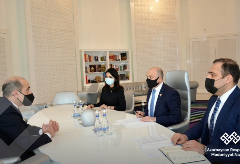 Azərbaycan ilə İordaniya arasında mədəniyyət sahəsində əlaqələr müzakirə edilib