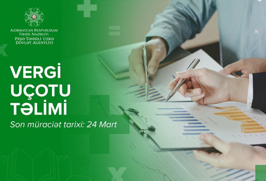 “Vergi uçotu” üzrə onlayn təlimlər təşkil olunacaq